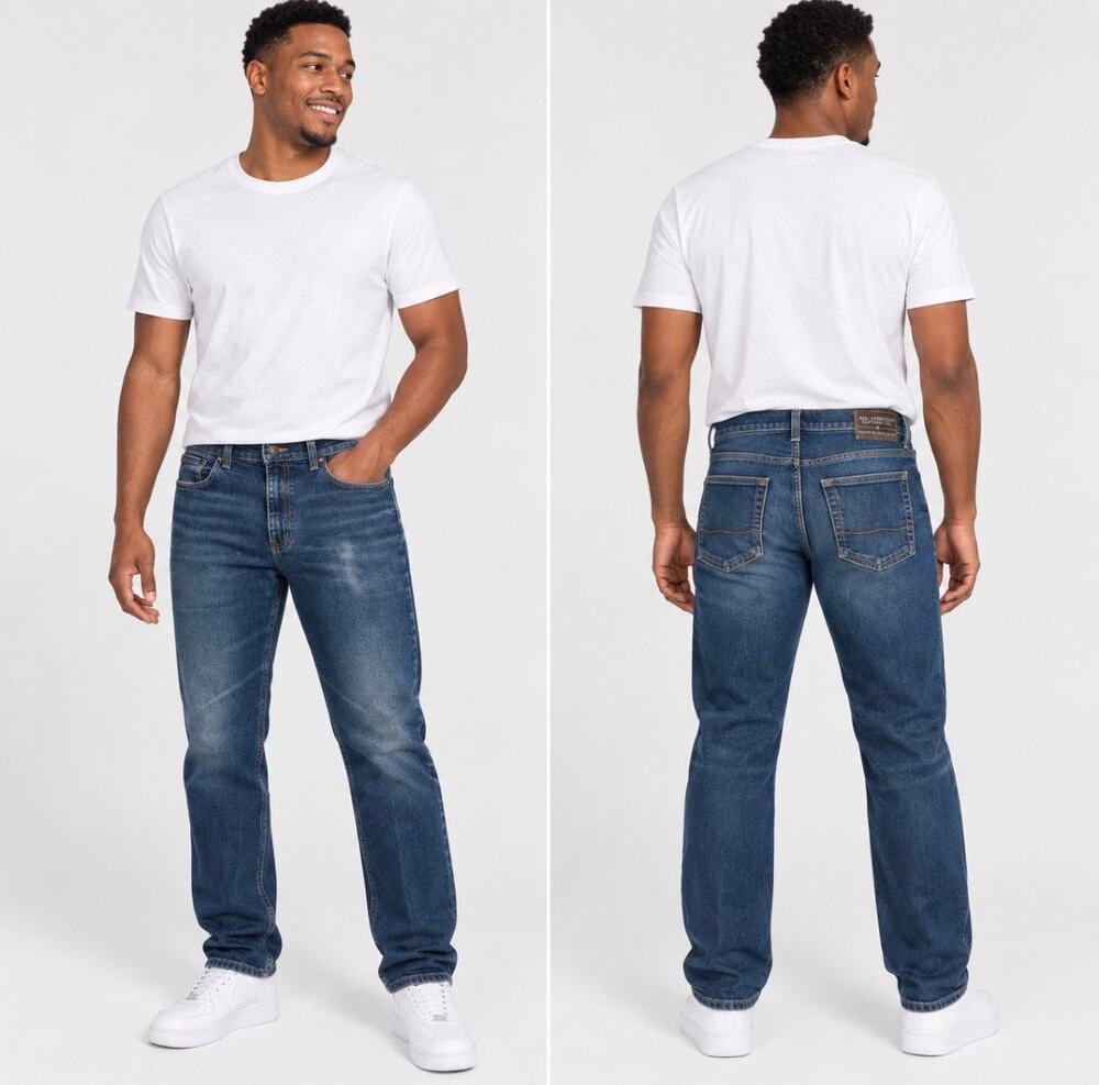 All American Clothing Co Jeans Mens 32x30 Made USA Dark Wash Straight Leg